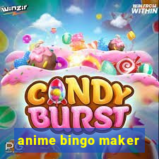 anime bingo maker